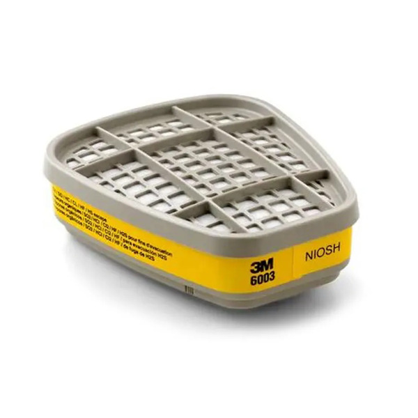 CARTUCHO 6003 3M PARA VAPORES ORGÁNICOS NIOSH